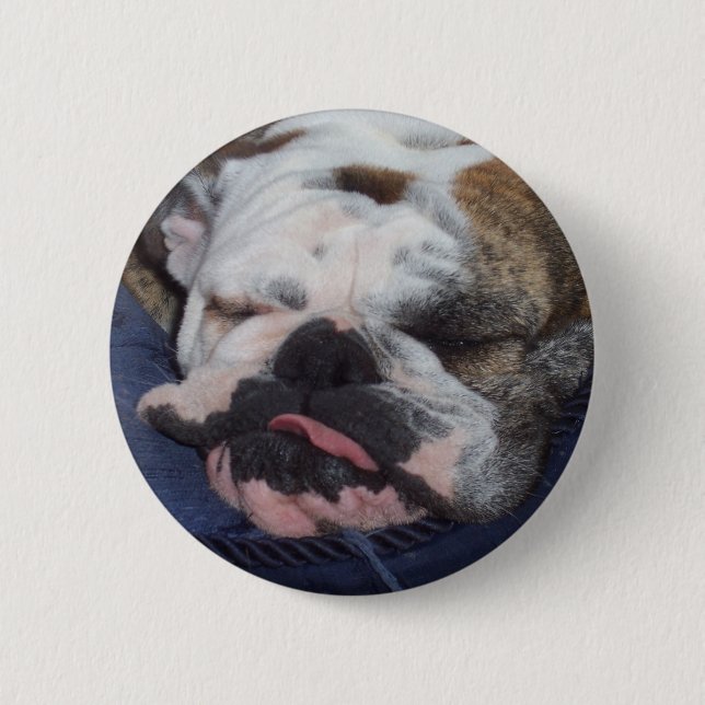 Badge Rond 5 Cm Marguerite (Devant)