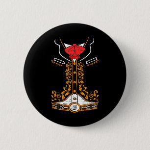 Badge Rond 5 Cm Mariachi Cinco De Mayo Costume Charro Cele