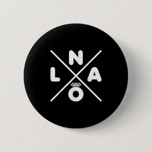 Badge Rond 5 Cm Mariage à la Nouvelle-Orléans Nola Enterrement de