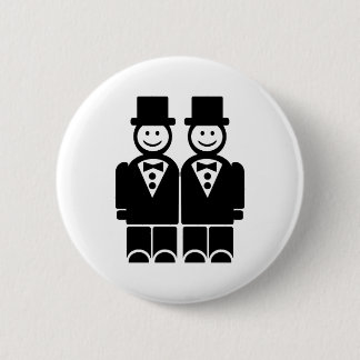 Badge Rond 5 Cm Mariage homosexuel