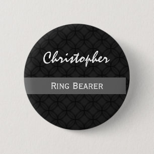 Badge Rond 5 Cm Mariage nommé fait sur commande de PORTEUR