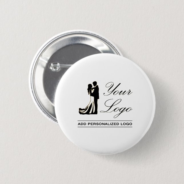 Badge Rond 5 Cm Mariage personnalisé Idée personnalisée Ajouter vo (Devant & derrière)