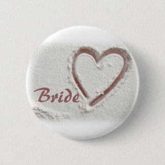 Badge Rond 5 Cm Mariée