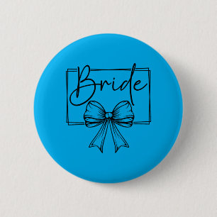 Badge Rond 5 Cm Mariée Arc Mariage Enterrement de Vie de Jeune Fil