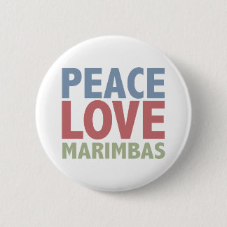 Badge Rond 5 Cm Marimbas d'amour de paix