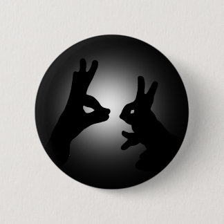 Badge Rond 5 Cm Marionnettes d'ombre