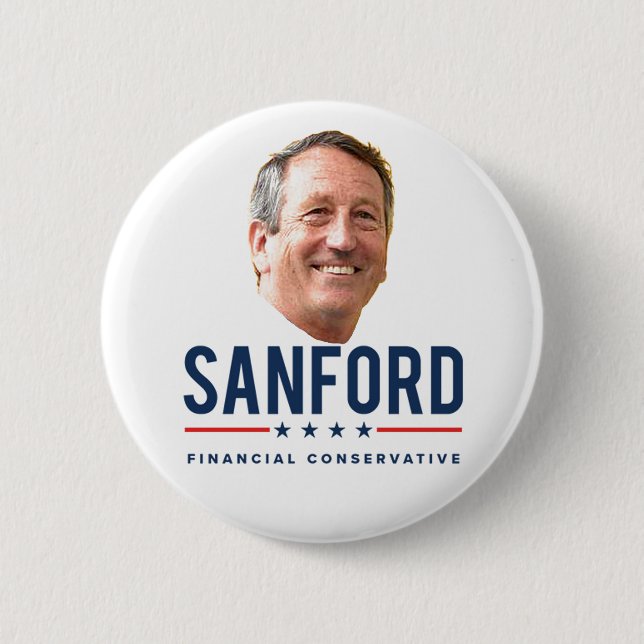 Badge Rond 5 Cm Mark Sanford 2020 (Devant)