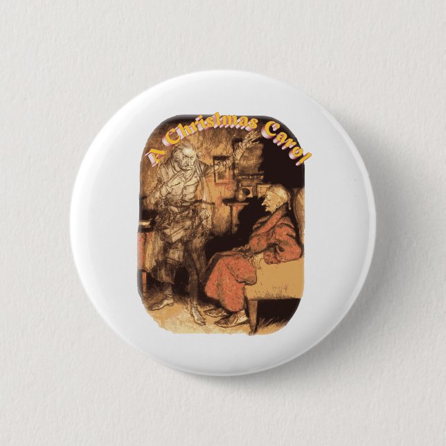 Badge Rond 5 Cm Marley et grippe-sou (Devant)