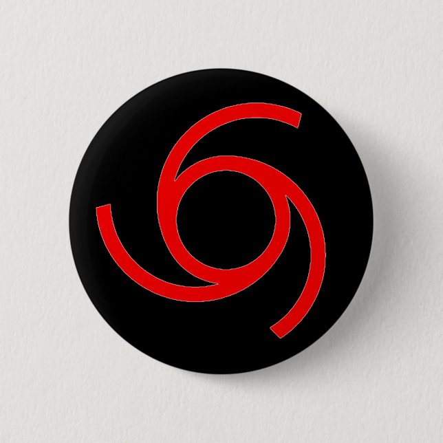 BADGE ROND 5 CM MARQUE DU DIABLE (Devant)