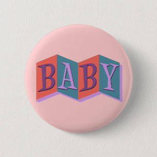 Badge Rond 5 Cm Marquee Baby