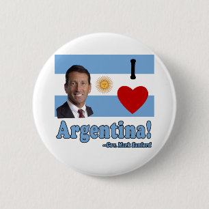 Badge Rond 5 Cm Marquez l'amour Argentine de Sanford I