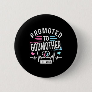 Badge Rond 5 Cm Marraine Promue Chemise Est Marraine Vintage