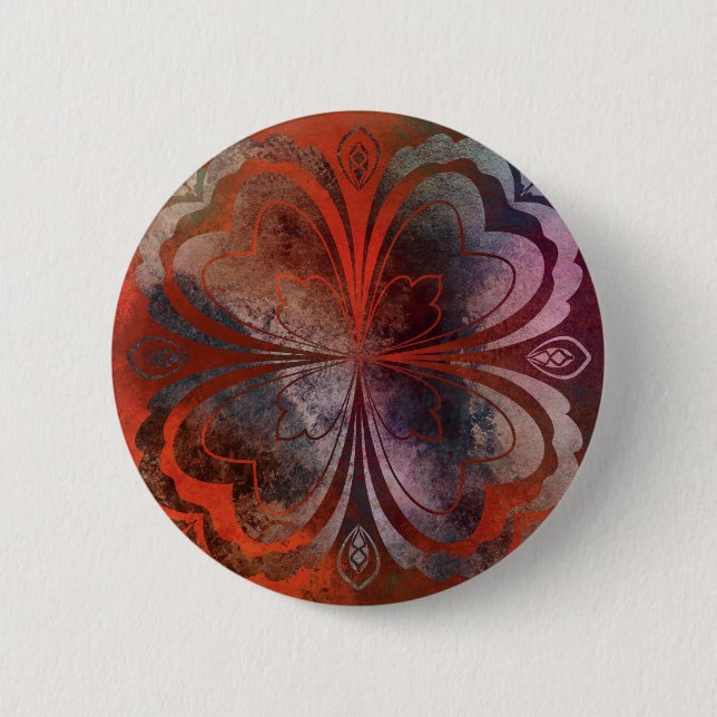 Badge Rond 5 Cm marron (Devant)