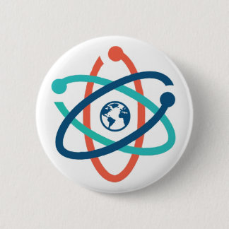 Badge Rond 5 Cm Mars pour le Pin de la Science