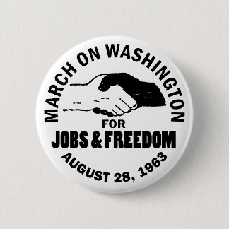 Badge Rond 5 Cm Mars sur Washington