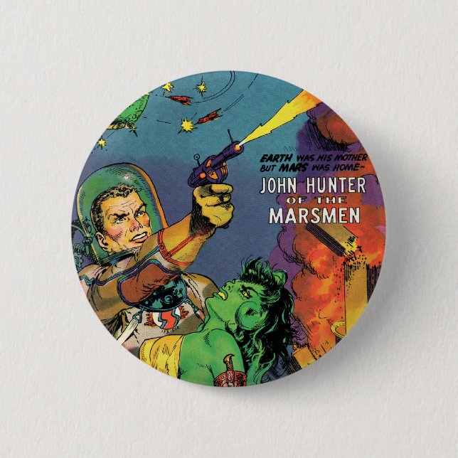 Badge Rond 5 Cm Marsmen (Devant)