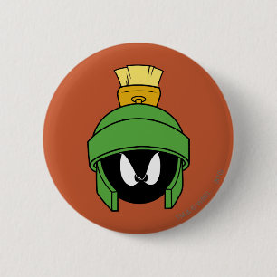 Badge Rond 5 Cm MARVIN LE MARTIEN™ Fou