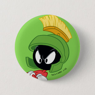 Badge Rond 5 Cm MARVIN THE MARTIAN™ Arms crossed