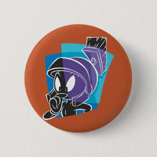 Badge Rond 5 Cm MARVIN THE MARTIAN™ Expressive 20