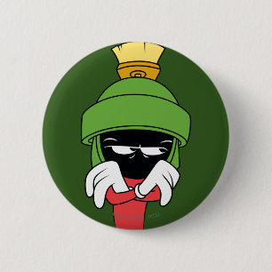 Badge Rond 5 Cm MARVIN THE MARTIAN™ Pout
