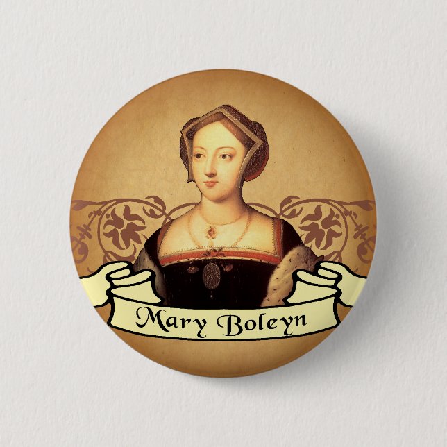 Badge Rond 5 Cm Mary Boleyn (Devant)