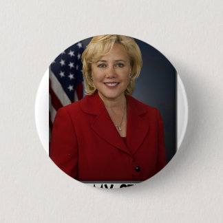 Badge Rond 5 Cm Mary Landrieu, celle est mon sénateur !