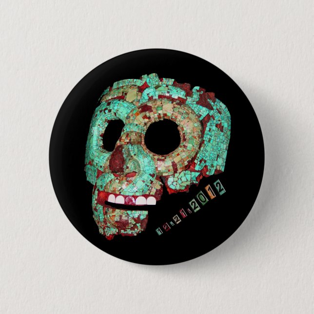 Badge Rond 5 Cm Mask-2012 maya (Devant)