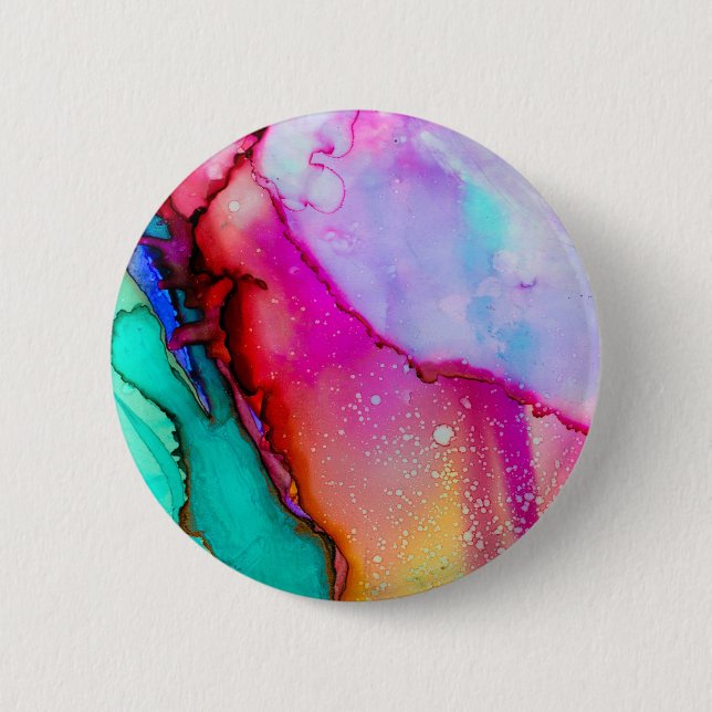 Badge Rond 5 Cm Masquage de couleur (Devant)