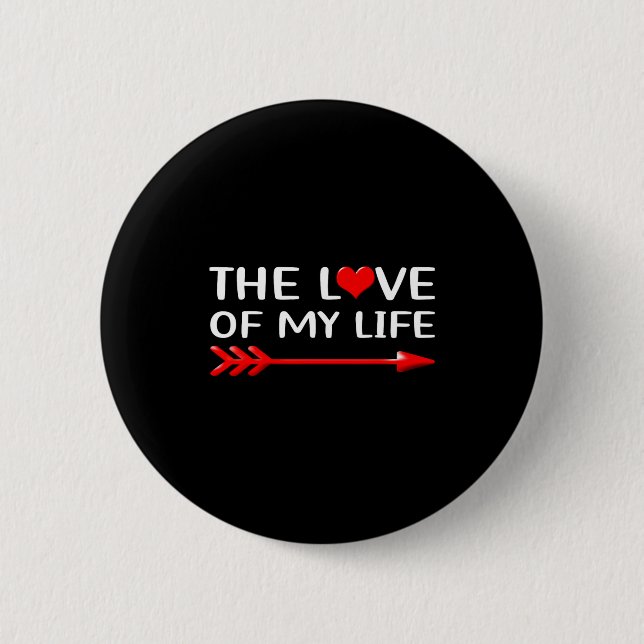 Badge Rond 5 Cm Matching His And Hers Couples Funny Set Valentine  (Devant)