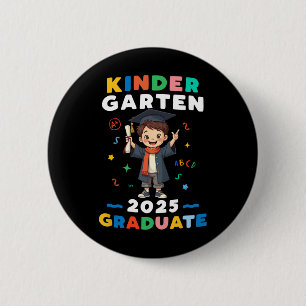 Badge Rond 5 Cm Maternelle 2025 Garys Kids Graduate Te