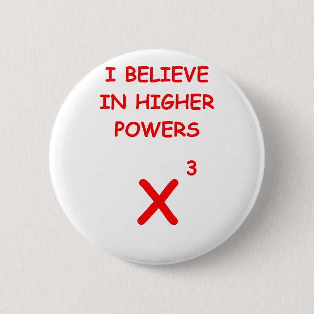 Badge Rond 5 Cm mathématiques (Devant)