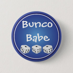 Badge Rond 5 Cm Matrices de bébé de Bunco