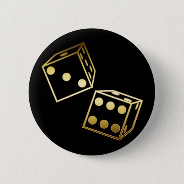 BADGE ROND 5 CM MATRICES D'OR (Devant)