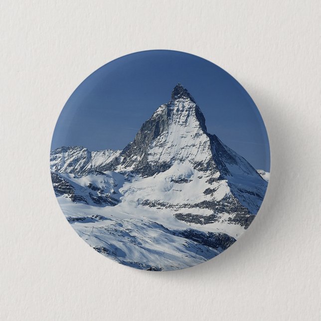Badge Rond 5 Cm Matterhorn (Devant)
