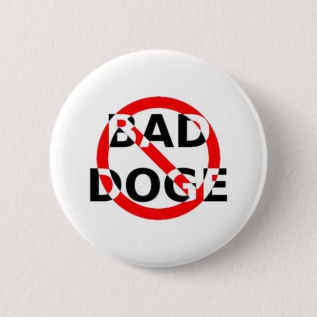 BADGE ROND 5 CM MAUVAISE DOSE (Devant)