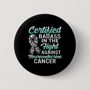 Badge Rond 5 Cm Mauvaise Neuroendocrine Cancer Sensibilisation Net