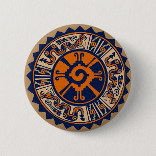 Badge Rond 5 Cm Maya Hunab Ku