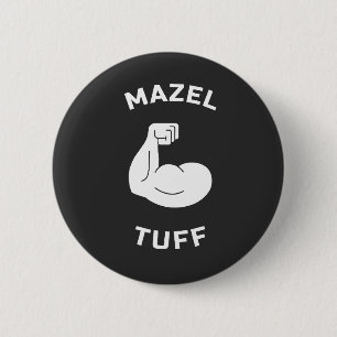 Badge Rond 5 Cm Mazel Tuff Fierté juive juive Mazel Tov Pride