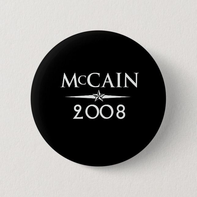 BADGE ROND 5 CM MCCAIN 2008 (Devant)