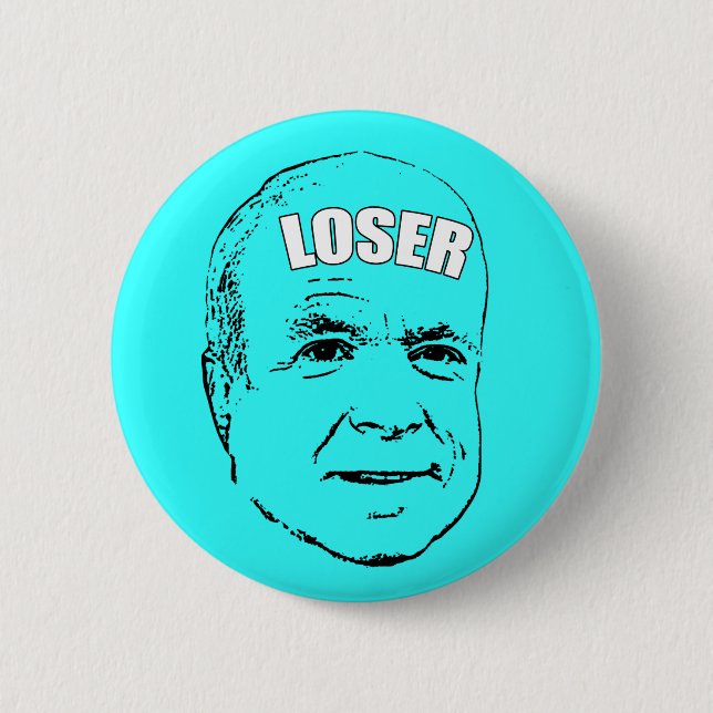 Badge Rond 5 Cm McCain a perdu ! (Devant)