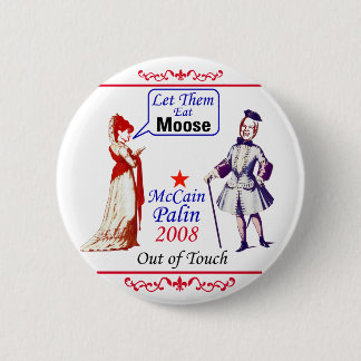 Badge Rond 5 Cm McCain Palin 2008