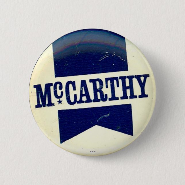 Badge Rond 5 Cm McCarthy pour le président - bouton (Devant)
