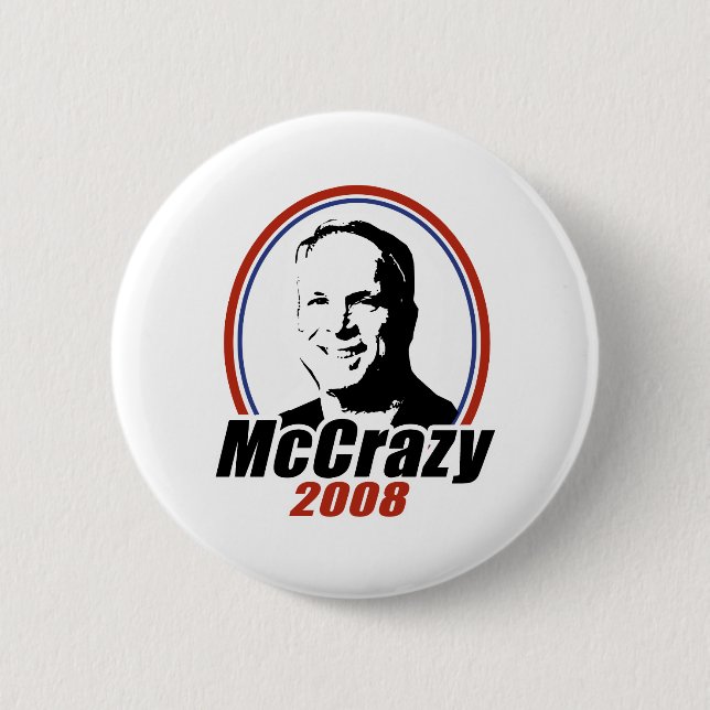 BADGE ROND 5 CM MCCRAZY 2008 (Devant)