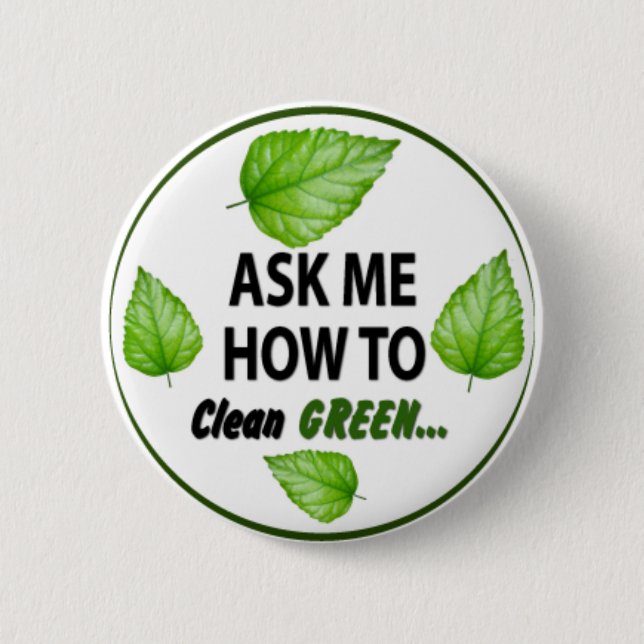 Badge Rond 5 Cm Me demander comment (Devant)