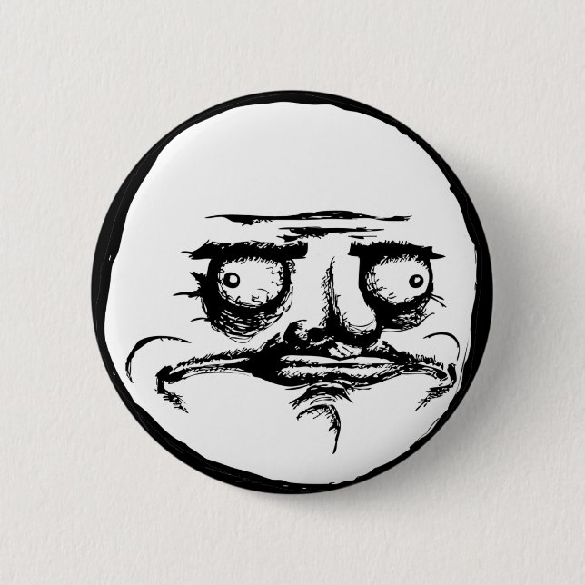 Badge Rond 5 Cm Me Gusta Face (Devant)