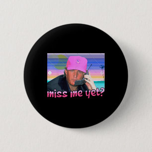 Badge Rond 5 Cm Me Pourtant Donald Trump 2024 tenant un appel télé