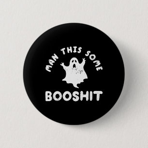 Badge Rond 5 Cm Mec, c'est vraiment des bêtises drôles pour Hallow