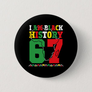 Badge Rond 5 Cm Mec je suis Mois de l'histoire des Noirs 67 Soixan