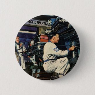 Badge Rond 5 Cm Mécanique Automatique vintage, Service de Réparati