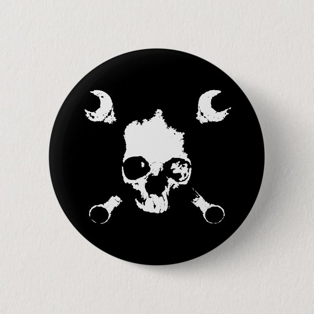 Badge Rond 5 Cm Mechaneer (Devant)